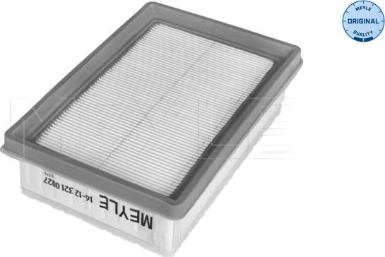 Meyle 16-12 321 0027 - Повітряний фільтр autocars.com.ua