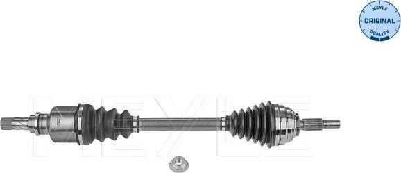 Meyle 16-14 498 0055 - Приводний вал autocars.com.ua