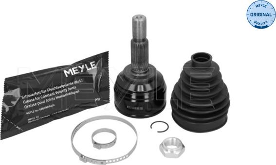 Meyle 16-14 498 0175 - Шарнірний комплект, ШРУС, приводний вал autocars.com.ua