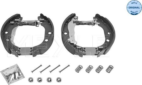 Meyle 16-14 533 0001/K - Комплект гальм, барабанний механізм autocars.com.ua