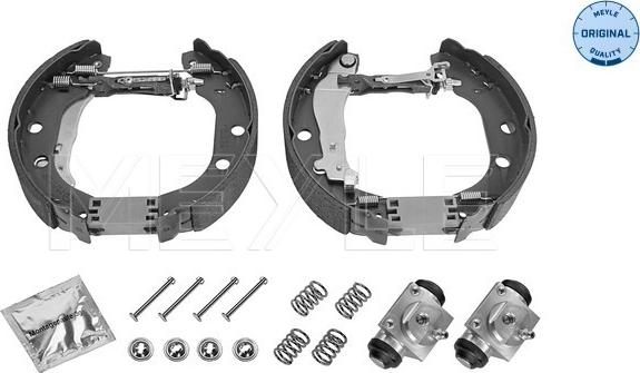 Meyle 16-14 533 0025 - Комплект гальм, барабанний механізм autocars.com.ua