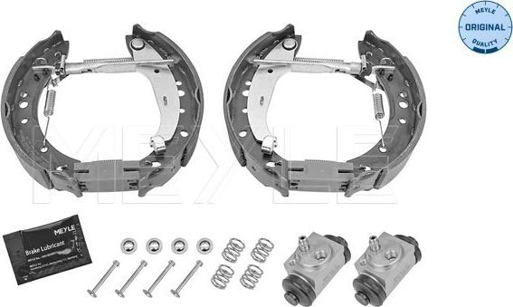 Meyle 16-14 533 0031 - Комплект гальм, барабанний механізм autocars.com.ua