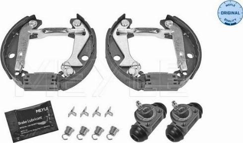 Meyle 16-14 533 0040 - Комплект гальм, барабанний механізм autocars.com.ua