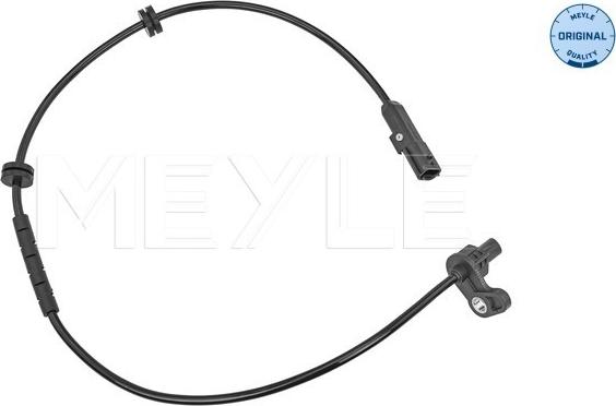 Meyle 16-14 899 0025 - Датчик ABS, частота вращения колеса avtokuzovplus.com.ua