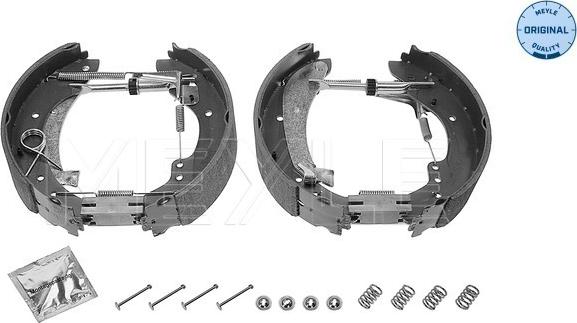 Meyle 214 533 0020/K - Комплект гальм, барабанний механізм autocars.com.ua