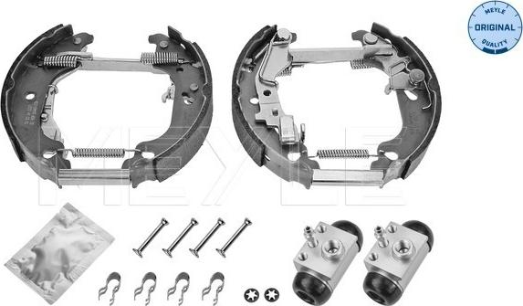 Meyle 214 533 0043 - Комплект гальм, барабанний механізм autocars.com.ua