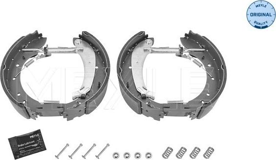 Meyle 214 533 0047/K - Комплект гальм, барабанний механізм autocars.com.ua