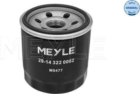 Meyle 29-14 322 0002 - Масляный фильтр autodnr.net
