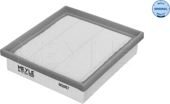 Meyle 30-12 321 0047 - Повітряний фільтр autocars.com.ua