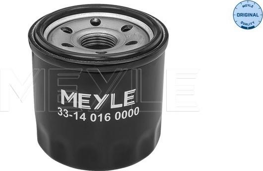 Meyle 33-14 016 0000 - Масляный фильтр avtokuzovplus.com.ua