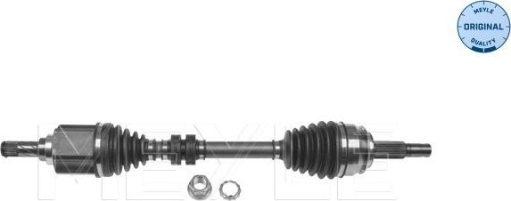 Meyle 36-14 498 0048 - Приводний вал autocars.com.ua