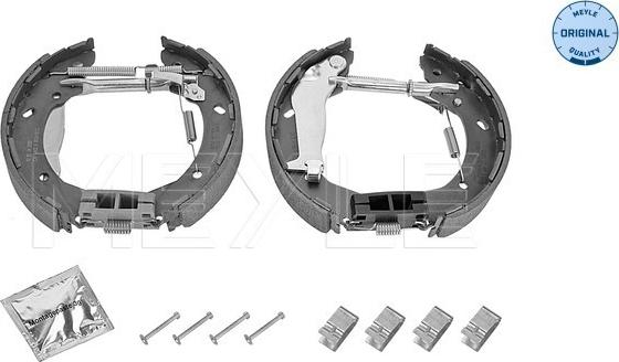 Meyle 37-14 533 0004/K - Комплект тормозных колодок, барабанные avtokuzovplus.com.ua