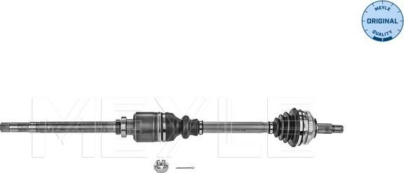 Meyle 40-14 498 0033 - Приводний вал autocars.com.ua