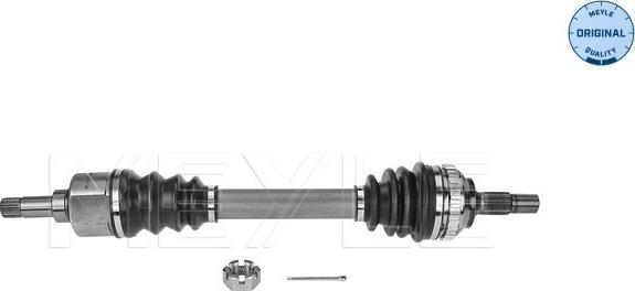 Meyle 40-14 498 0078 - Приводний вал autocars.com.ua