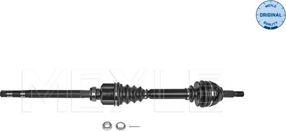 Meyle 40-14 498 0093 - Приводной вал avtokuzovplus.com.ua