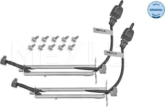 Meyle 534 527 0002 - Сигналізатор, знос гальмівних колодок autocars.com.ua