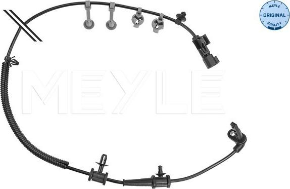 Meyle 614 800 0030 - Датчик ABS, частота обертання колеса autocars.com.ua