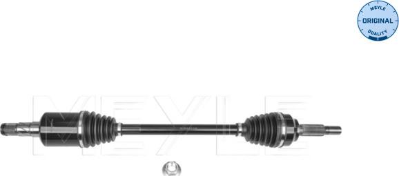 Meyle 70-14 498 0003 - Приводний вал autocars.com.ua