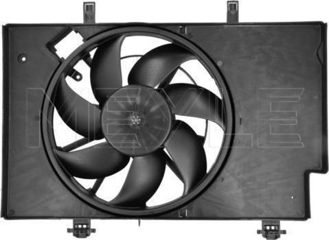 Meyle 714 236 0004 - Вентилятор, охолодження двигуна autocars.com.ua