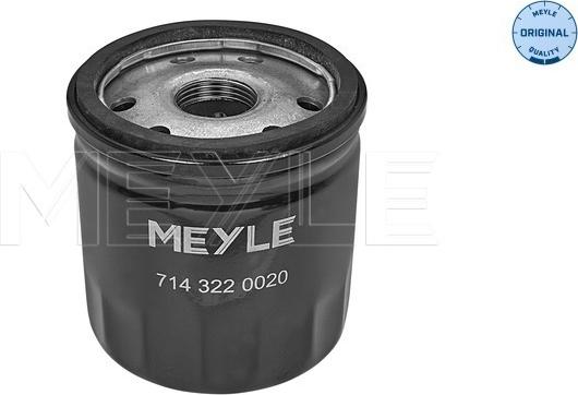 Meyle 714 322 0020 - Масляный фильтр avtokuzovplus.com.ua