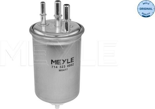 Meyle 714 323 0002 - Топливный фильтр avtokuzovplus.com.ua