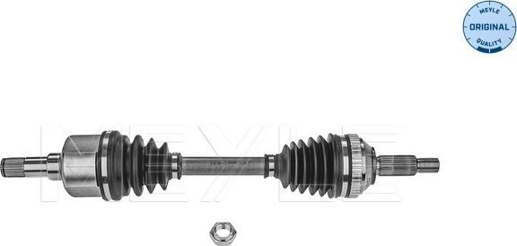 Meyle 714 498 0038 - Приводний вал autocars.com.ua