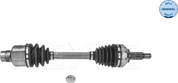 Meyle 714 498 0050 - Приводной вал avtokuzovplus.com.ua
