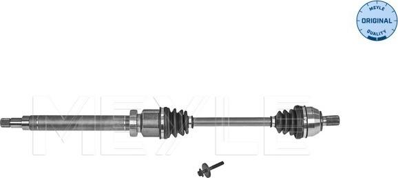 Meyle 714 498 0051 - Приводной вал avtokuzovplus.com.ua