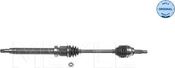 Meyle 714 498 0064 - Приводний вал autocars.com.ua