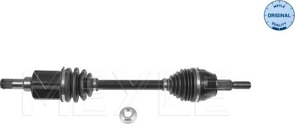 Meyle 714 498 0067 - Приводний вал autocars.com.ua