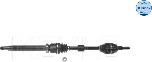 Meyle 714 498 0106 - Приводной вал avtokuzovplus.com.ua