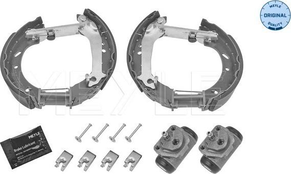 Meyle 714 533 0029 - Комплект гальм, барабанний механізм autocars.com.ua