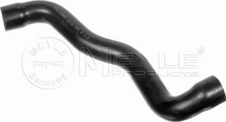 Meyle 0195010005 - Шланг радіатора autocars.com.ua