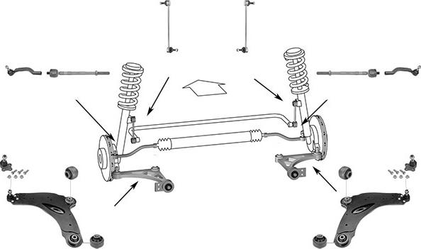 Meyle WG0475800 - Рульове управління autocars.com.ua