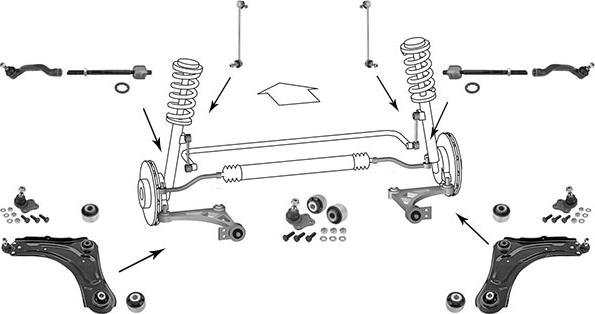 Meyle WG0814800 - Рульове управління autocars.com.ua