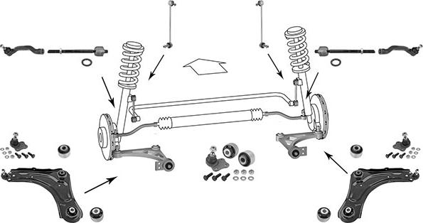 Meyle WG0857800 - Рульове управління autocars.com.ua