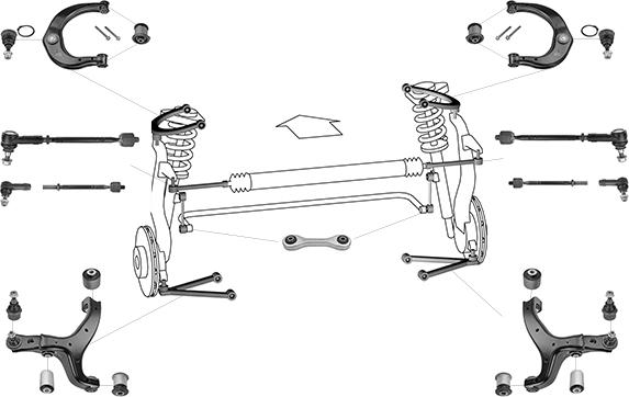 Meyle WG0863600 - Рульове управління autocars.com.ua