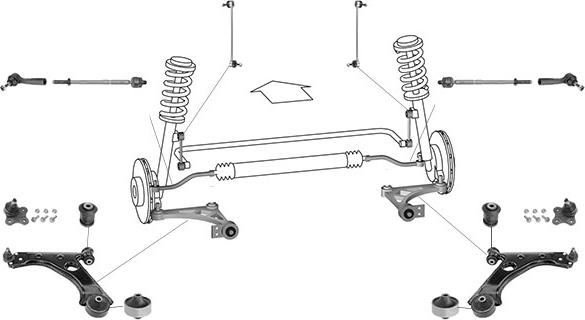 Meyle WG1073100 - Рульове управління autocars.com.ua
