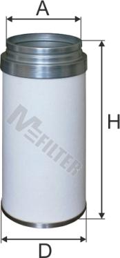 Mfilter A 1605 - Воздушный фильтр avtokuzovplus.com.ua