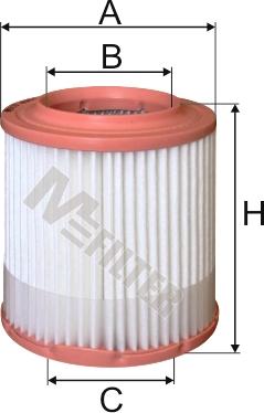 Mfilter A 8049/1 - Воздушный фильтр avtokuzovplus.com.ua