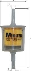 Mfilter BF 02 - Фільтр паливний Citroen. Ford. Suzuki вир-во M-filter autocars.com.ua