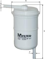 Mfilter BF 07 - Топливный фильтр autodnr.net