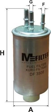 Mfilter DF 3508 - Топливный фильтр autodnr.net
