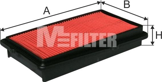 Mfilter K 232 - Воздушный фильтр avtokuzovplus.com.ua