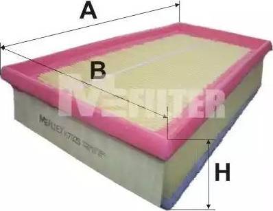 Mfilter K 7025 - Воздушный фильтр autodnr.net