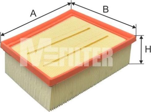 Mfilter K 7183 - Повітряний фільтр autocars.com.ua