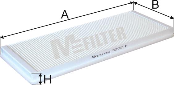 Mfilter K 9019 - Фільтр, повітря у внутрішній простір autocars.com.ua