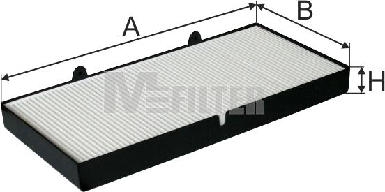 Mfilter K 9049 - Фильтр воздуха в салоне avtokuzovplus.com.ua