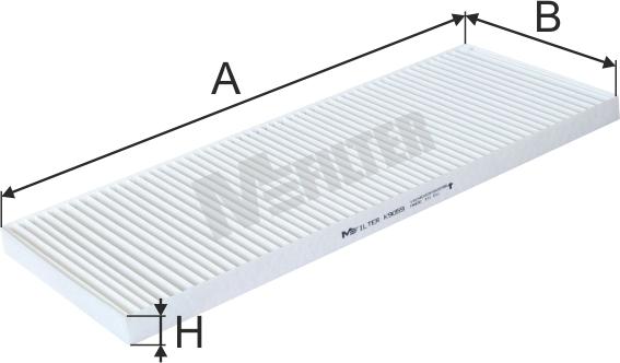 Mfilter K 9059 - Фильтр воздуха в салоне autodnr.net