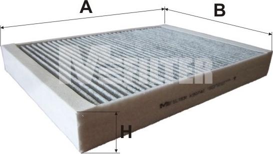 Mfilter K 9074C - Фильтр воздуха в салоне autodnr.net